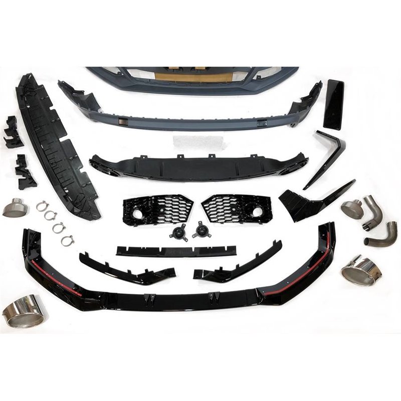 Anchamiento Liberty Style 4 piezas Volkswagen Scirocco R