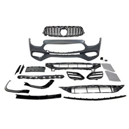 Añadido trasero Mercedes C-Klasse C63AMG+S