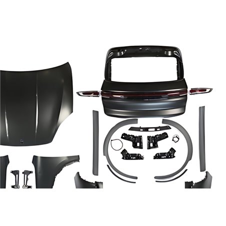 Juego de taloneras laterales Volkswagen Polo 6N + 6N2