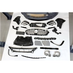 Labio delantero Porsche Cayman 987 en ABS