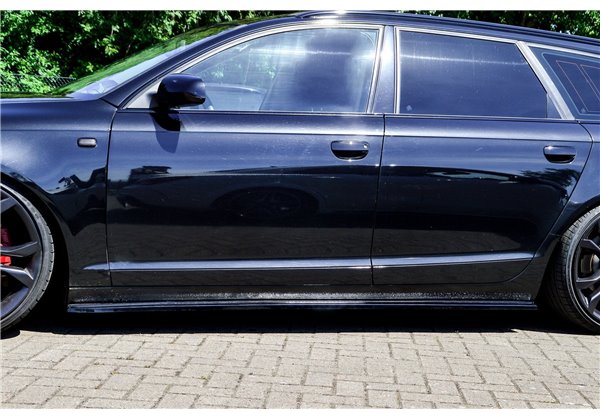 Añadidos laterales Audi A6 4F + S-Line año 2004-2011