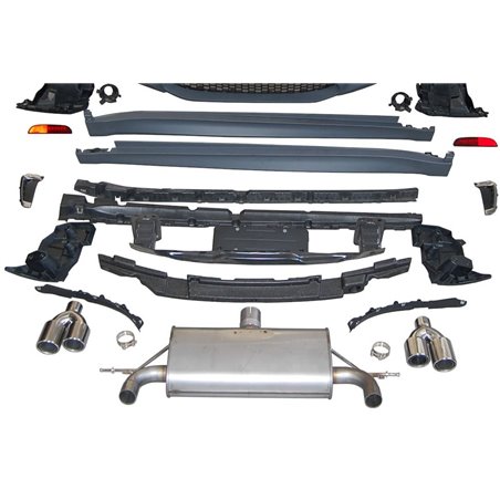 Añadidos laterales Volkswagen Golf 8 GTI + GTD