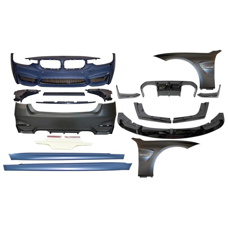 Labio delantero Audi A6 S-Line+ S6 4G C7 desde año 2014-