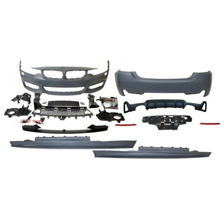 Labio delantero Volkswagen Golf 8 GTI + GTD