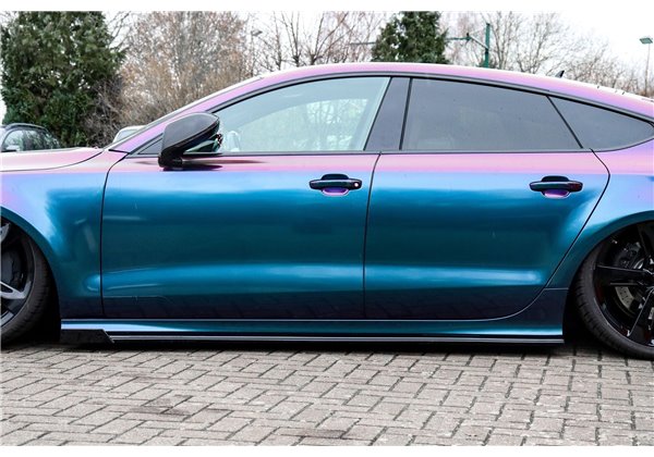 Añadidos laterales Audi A7 S-Line + S7 C7 4G