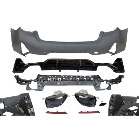 Añadido trasero Audi TTS 8J Coupe desde año 2009-