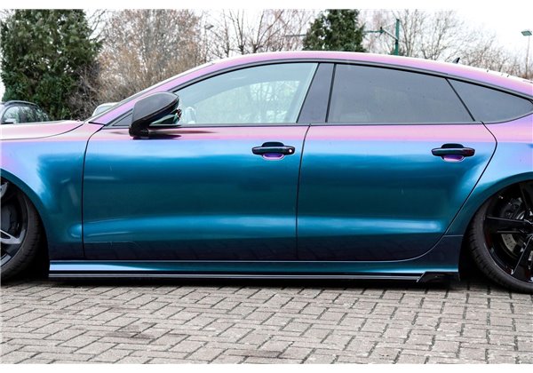 Añadidos laterales Audi A7 S-Line + S7 C7 4G