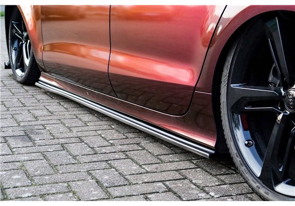 Añadidos laterales Audi A7 S-Line + S7 C7 4G