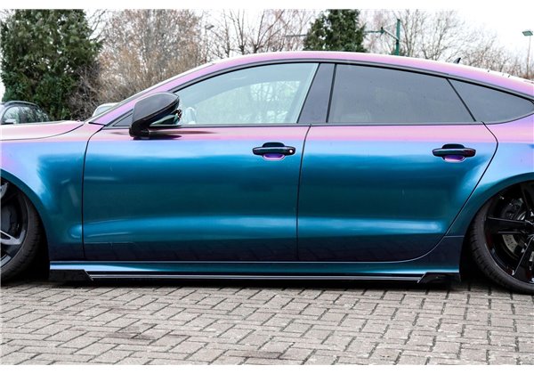 Añadidos laterales Audi A7 S-Line + S7 C7 4G