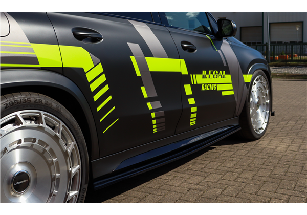 Añadidos laterales Mercedes GLS 63 AMG 4 Matic