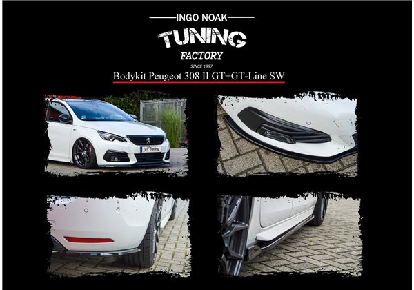 Kit añadidos carroceria Peugeot 308 II GT+GT-Line SW desde año 09/17-