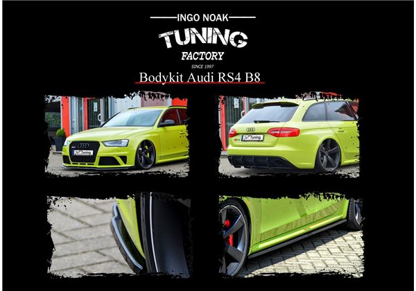 Kit añadidos carroceria Audi RS4 B8 8K año 2012-2015