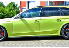 Añadidos laterales Mercedes CLA X118 C118 AMG-Line desde año 2019-