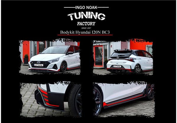 Kit añadidos carroceria Hyundai I20N Performance desde año 2021-