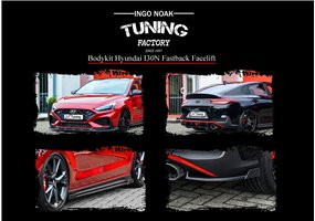 Kit añadidos carroceria Hyundai I30N Fastback Facelift desde año 2021-