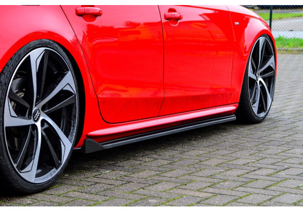 Añadidos laterales Audi A4 B8 S-Line + S4 B8 Facelift año 2011-2015