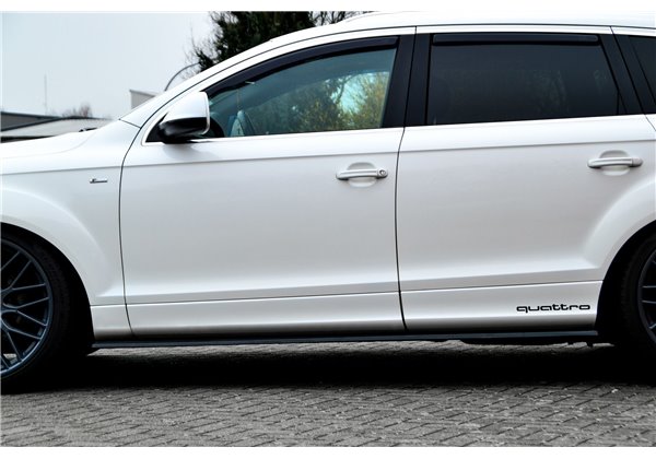 Añadidos laterales Audi Q7 4L con S-Line en ABS