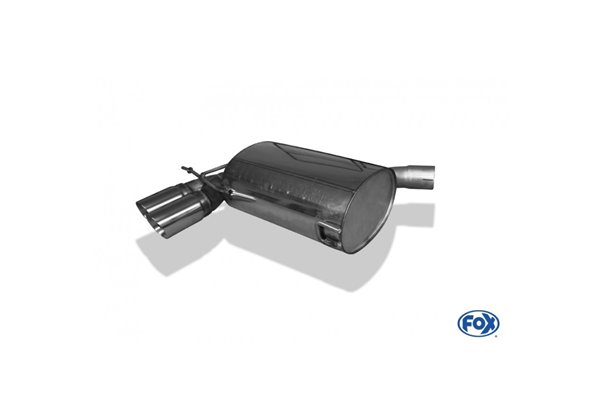 Escape deportivo Fox Audi A3/ S3 8P (desde 03) Sportback Quattro 1,8l 2,0l 2,0l TDI