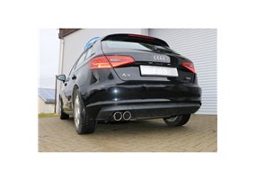 Escape deportivo Fox Audi A3/ S3 8V desde 2012 Sportback 1,2l 1,4l 1,6l TDI 2,0l TDI