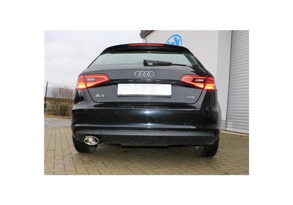 Escape deportivo Fox Audi A3/ S3 8V desde 2012 Sportback 1,2l 1,4l 1,6l TDI 2,0l TDI