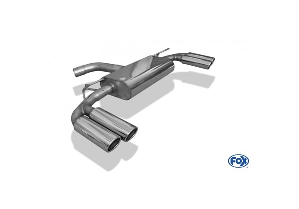 Escape deportivo Fox Audi A3/ S3 8V desde 2012 Sportback 1,2l 1,4l 1,6l TDI 2,0l TDI