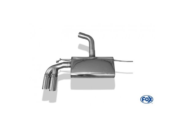 Escape deportivo Fox Audi A3/ S3 8V desde 2012 3-Türer 1,8l