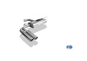 Escape deportivo Fox Audi A3/ S3 8V desde 2012 Limousine/ Cabrio 1,2l 1,4l 1,6l TDI 2,0l TDI