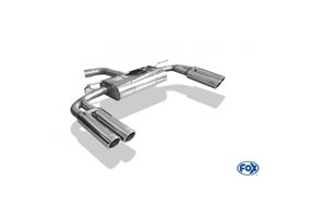 Escape deportivo Fox Audi A3/ S3 8V desde 2012 Limousine/ Cabrio 1,2l 1,4l 1,6l TDI 2,0l TDI