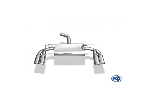 Escape deportivo Fox Audi A3/ S3 8V desde 2012 Limousine/ Cabrio 1,2l 1,4l 1,6l TDI 2,0l TDI