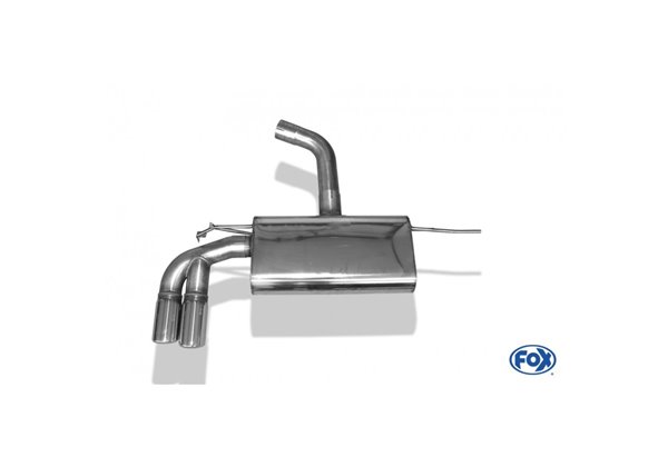 Escape deportivo Fox Audi A3/ S3 8V desde 2012 3-Türer 1,2l 1,4l 1,6l TDI 2,0l TDI