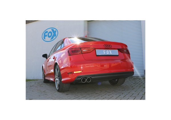 Escape deportivo Fox Audi A3/ S3 8V desde 2012 Limousine/ Cabrio 1,8l