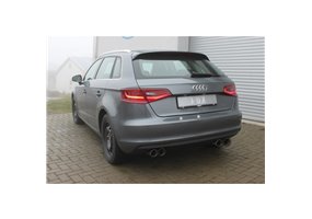 Escape deportivo Fox Audi A3/ S3 8V desde 2012 Sportback 1,8l
