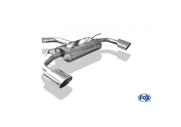 Escape deportivo Fox Audi A3/ S3 8V desde 2012 Sportback 1,8l