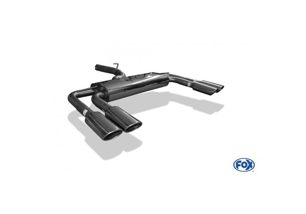 Escape deportivo Fox Audi A3/ S3 8V desde 2012 Sportback 1,8l quattro