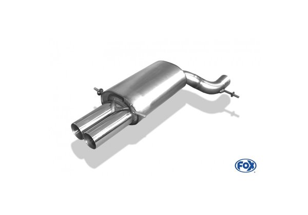 Escape deportivo Fox Audi A4/ S4/ RS4 B5 B5 quattro 1,8l T/ 1,9l TDI