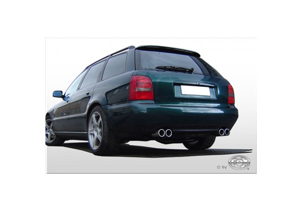 Escape deportivo Fox Audi A4/ S4/ RS4 B5 B5 Frontantrieb Todos