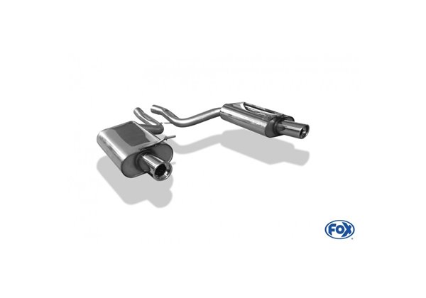 Escape deportivo Fox Audi A4/ S4/ RS4 B6 B6 quattro (1,8l T/ 1,9 TDI/ 2,5 TDI) Todos