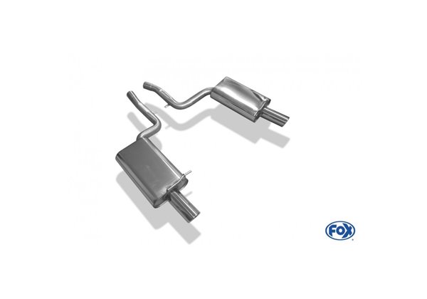 Escape deportivo Fox Audi A4/ S4/ RS4 B6 B6 quattro (1,8l T/ 1,9 TDI/ 2,5 TDI) Todos