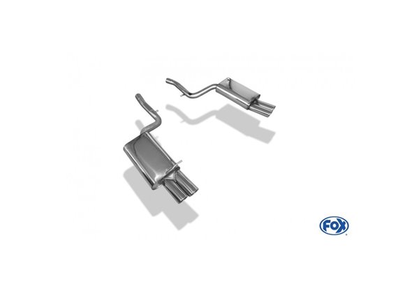 Escape deportivo Fox Audi A4/ S4/ RS4 B7 B7 quattro (1,8l/ 2,0l/ 3,0l TDI) Todos