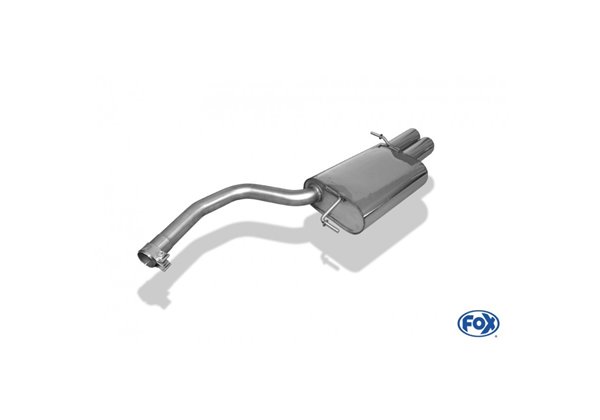 Escape deportivo Fox Audi A4/ S4/ RS4 B7 B7 (2,0l TDI) Todos