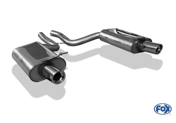 Escape deportivo Fox Audi A4/ S4/ RS4 B7 B7 quattro (3,2l) Todos