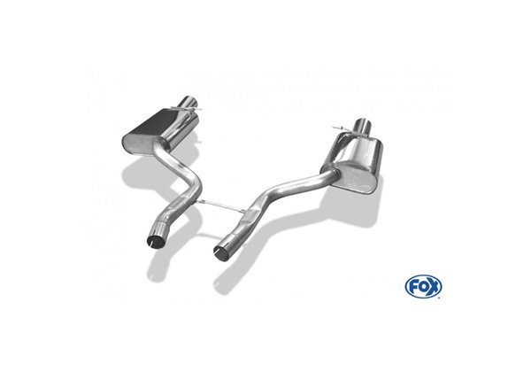 Escape deportivo Fox Audi A4/ S4/ RS4 B6 B6 S4 Todos