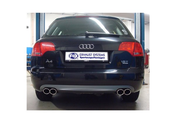 Escape deportivo Fox Audi A4/ S4/ RS4 B7 B7/ 8H (2,0/ 2,4/ 3,0) Todos