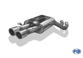 Escape deportivo Fox Audi 100/ A6/ S6 Type C3/C4 C4 2,2l 4,2l quattro Todos