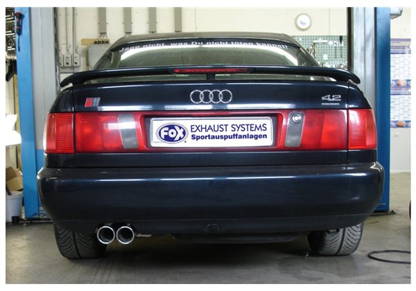 Escape deportivo Fox Audi 100/ A6/ S6 Type C3/C4 C4 2,2l 4,2l quattro Todos