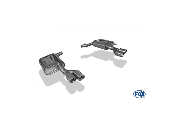 Escape deportivo Fox Audi A6/ S6/ RS6 4F 2,0l - 3,2l + TDI Todos