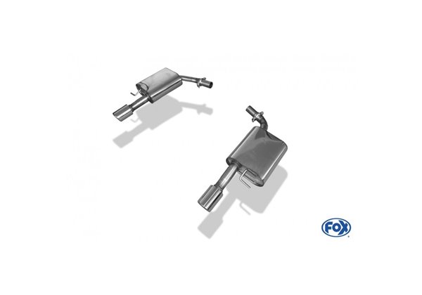 Escape deportivo Fox Audi A6/ S6/ RS6 4F 2,0l - 3,2l + TDI Todos