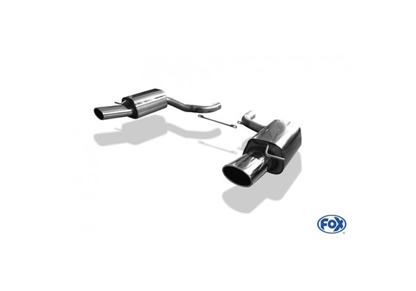 Escape deportivo Fox Audi A6/ S6/ RS6 4F RS6 Todos