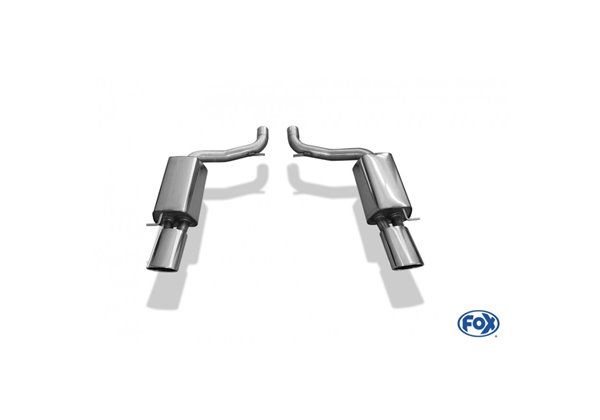 Escape deportivo Fox Audi A6/ S6/ RS6 4F RS6 Todos