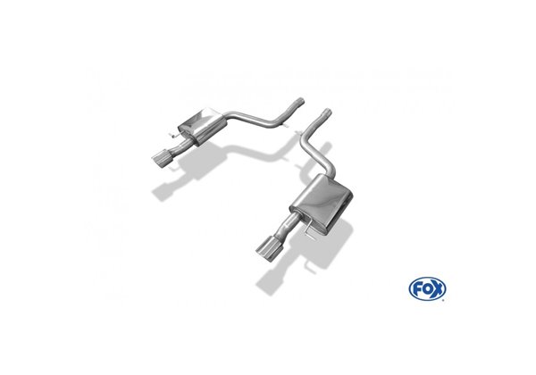 Escape deportivo Fox Audi A6/ S6/ RS6 4F 4,2l Benzin Todos